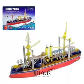 Конструктор 3D «Классический корабль», 73 детали