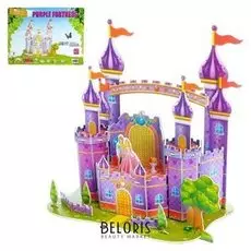 Конструктор 3D «Замок принцессы», 27 деталей