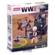 Конструктор армия «Сапёр», 88 деталей