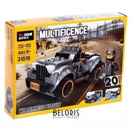 Конструктор блочный «Кабриолет», 20 вариантов сборки