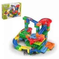 Конструктор блочный марблс «Турбошарики», 152 детали