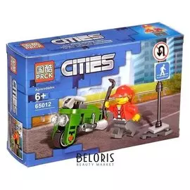 Конструктор блочный «Полицейские и грабители»