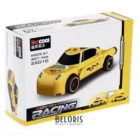 Конструктор блочный «Спорткар», 6 видов