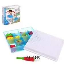 Конструктор Болтовая мозаика Фантазии 180 деталей