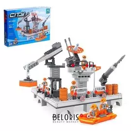 Конструктор Буровая вышка в море 308 деталей