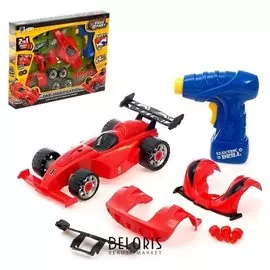 Конструктор Cпорткар 2 в 1 24 детали