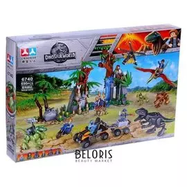 Конструктор диноленд «Долина динозавров», 690 деталей