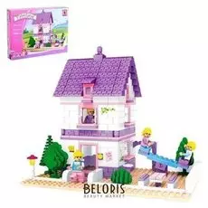 Конструктор Дом с площадкой 366 деталей