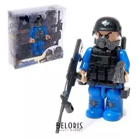 Конструктор фигурка «Полицейский спецназ»