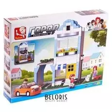 Конструктор город «Двух-этажный дом», 305 деталей