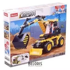 Конструктор город «Карьерный экскаватор», 196 деталей