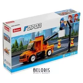 Конструктор город «Машина электросетей», 122 детали