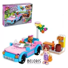 Конструктор город мечты «Автомобиль-кабриолет», 145 деталей