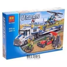 Конструктор город «Мобильный штаб», 410 деталей