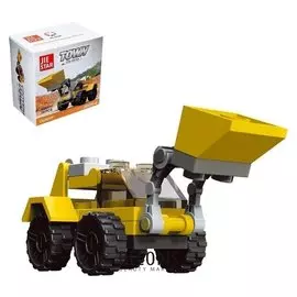 Конструктор город «Погрузчик», 19 деталей