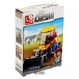 Конструктор город «Строительная техника», 4 вида