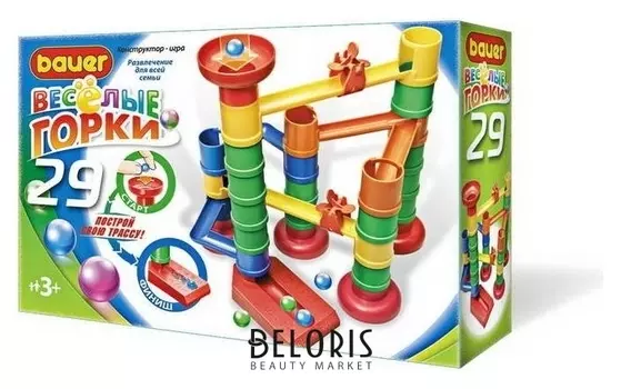 Конструктор-игра Весёлые горки 29 элементов