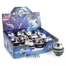 Конструктор Космос в яйце 46-74 детали