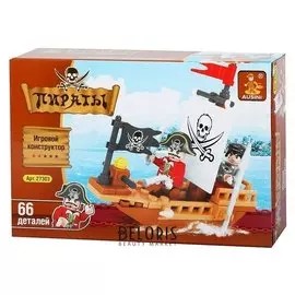 Конструктор Лодка с капитаном