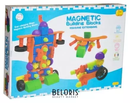 Конструктор Magnetic Building Blocks 36 деталей