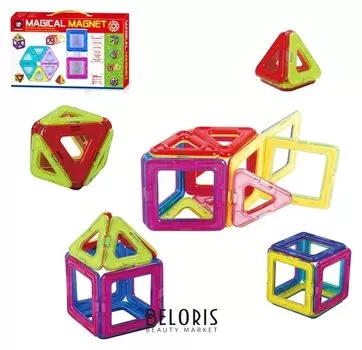Конструктор магнитный Магический магнит 20 деталей