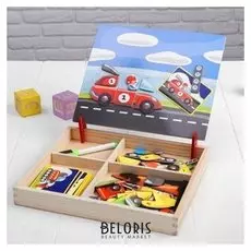 Конструктор магнитный "Транспорт"