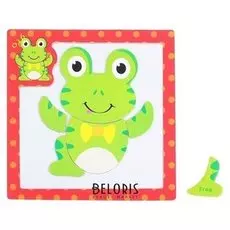 Конструктор магнитный в рамке "Лягушка"