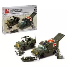 Конструктор Медицинская команда 229 деталей