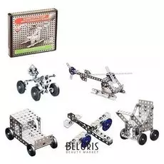 Конструктор металлический 10К для уроков труда №2 155 деталей