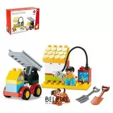 Конструктор «Мини-стройка», 20 деталей