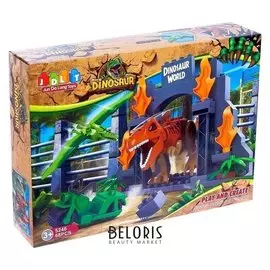 Конструктор Мир динозавров 68 деталей