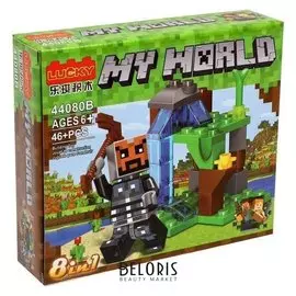 Конструктор Мой мир, 46 деталей