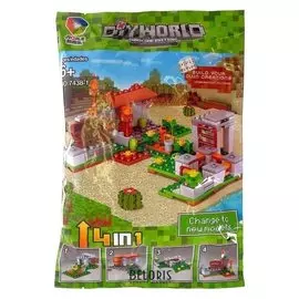 Конструктор Мой мир, 4 варианта сборки