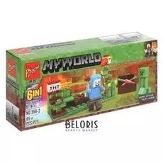 Конструктор «Мой мир», 65 деталей