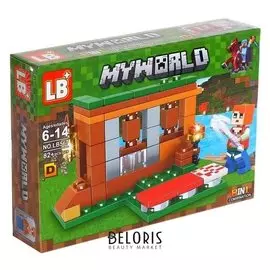 Конструктор Мой мир, 82 детали