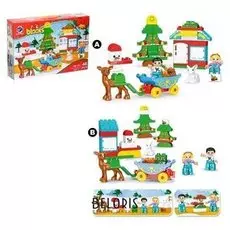 Конструктор Новогодний 46 деталей