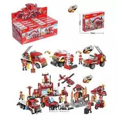 Конструктор «Огнеборцы», 86 деталей, 8 видов