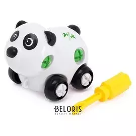 Конструктор отвёрточный «Панда», 16 деталей