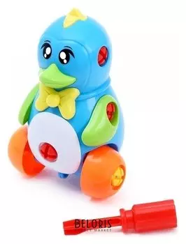 Конструктор отвёрточный «Пингвин», 20 деталей