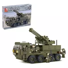 Конструктор Передвижной пулемёт 306 деталей