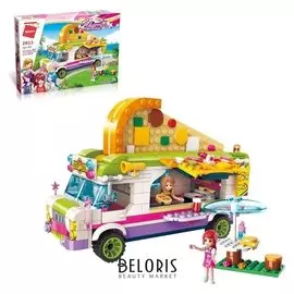 Конструктор Пиццерия на колёсах 414 деталей