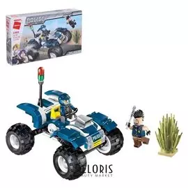 Конструктор Полицейская машина 139 деталей