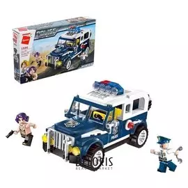 Конструктор Полицейский джип 149 деталей