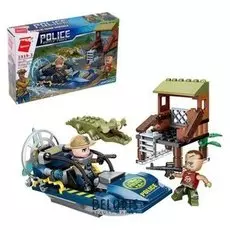 Конструктор Полицейский патруль 108 деталей