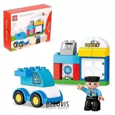 Конструктор Полицейский патруль 20 деталей