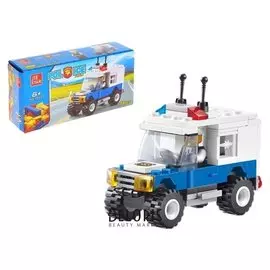 Конструктор «Полицейский патруль», 78 деталей