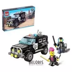 Конструктор Полицейский спецназ 190 деталей