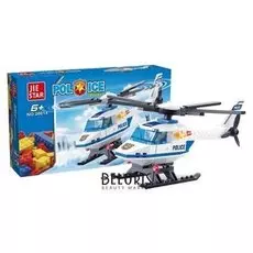 Конструктор Полицейский вертолёт 71 деталь