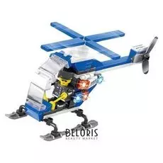 Конструктор полиция "Воздушный патруль", 103 детали, в пакете