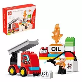 Конструктор Пожарная бригада 20 деталей